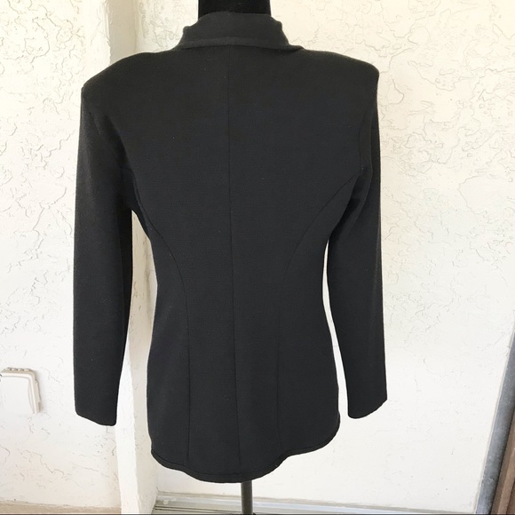 ✨Vintage France Petrovitch & Eva Robinson 100% Wool Blazer, Sz 44 (12) - Picture 7 of 10